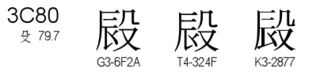 U+3C80